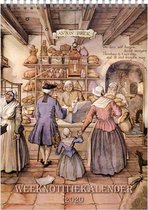 Weeknotitiekalender 2020 Anton Pieck 'Bakkerij'