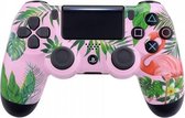 Bol.com PS4 Wireless Dualshock 4 Controller V2 - Flamingo Custom aanbieding
