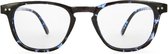 Nordic Vision Leesbril Skovde +1.50 Blauw gevlekt