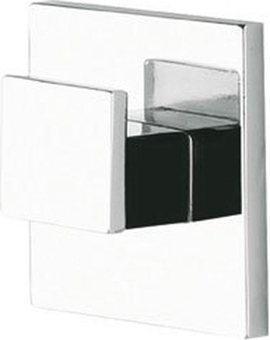 Tiger Items Gancio Adesivo In Acciaio Inox Cromato – 4x4x2 Cm, Con Nastro Biadesivo, Piccolo, Garanzia 5 Anni - 3