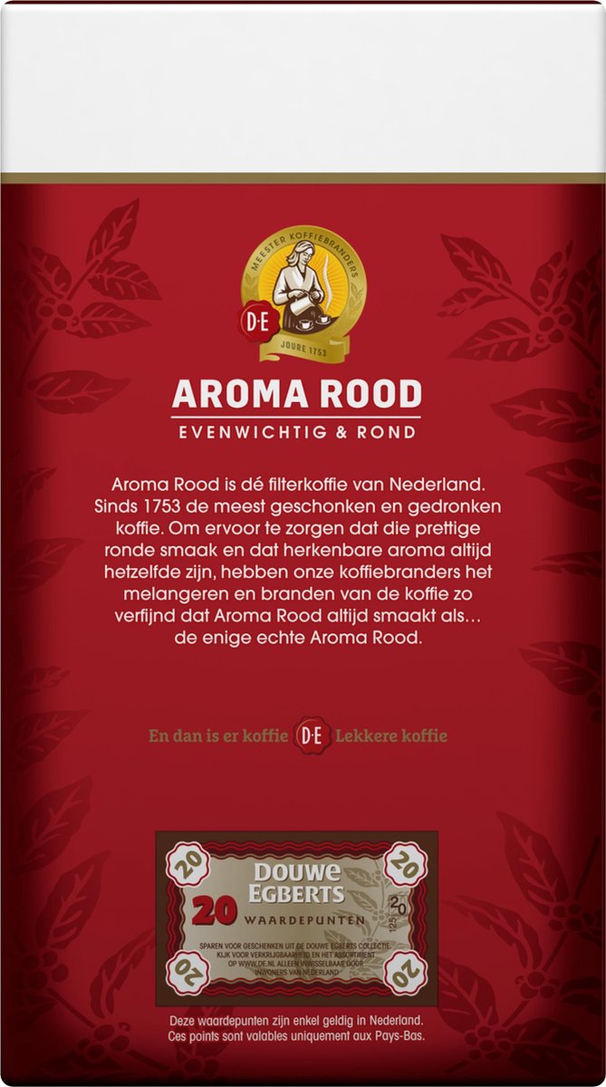 Drastisch aflevering AIDS Douwe Egberts Aroma Rood Filterkoffie - 6 x 500 gram | bol.com