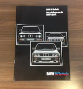 BMW M Technic Dealer NL A4 Brochure 1986