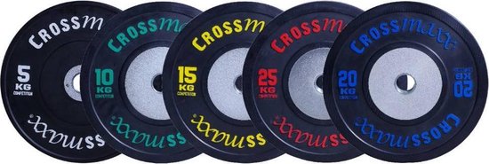 Competitie Olympische Bumper Plate 50mm - 10kg