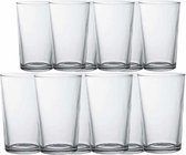 Drinkglazen/waterglazen Chope set transparant 280/330 ml - 24-delig - koffie/thee glazen