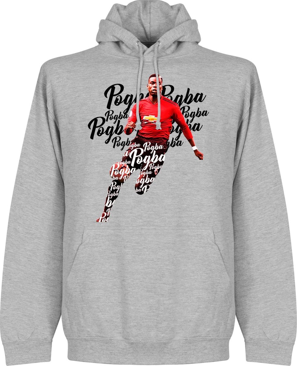 Pogba Script Hoodie - Grijs - XL