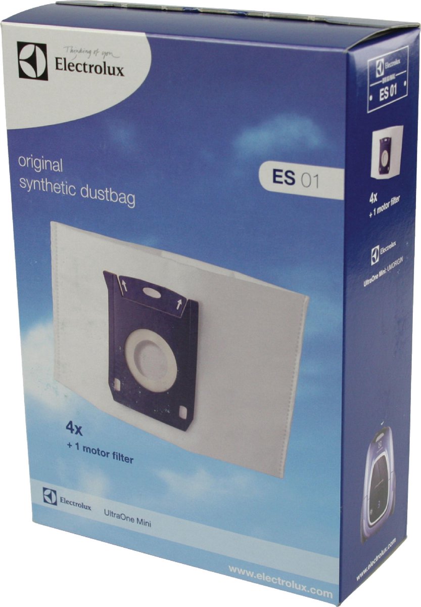 Electrolux stofzuigerzakken S-Bag mini ES01