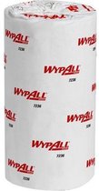 Wypall* L20 papieren reinigingsdoekjes, centrefeed rol, 1-laags 190 mm 1000 vel, wit (rol 1000 vel)