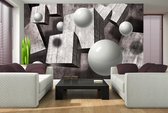 Abstract Monochrome Modern Design Photo Wallcovering
