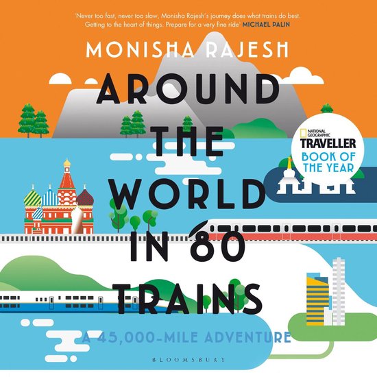 Around the World in 80 Trains - cover