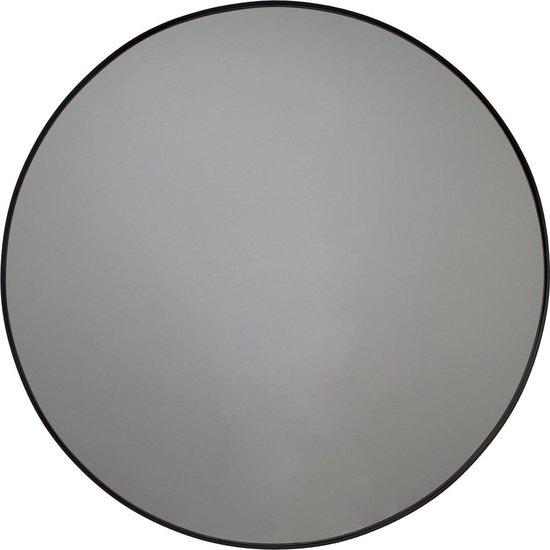 bol.com | Parya Home - Metalen Spiegel Rond - 80 cm - Zwart