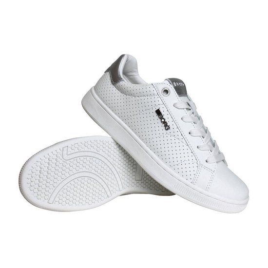 Björn Borg Dames Sneakers - Wit/Zilver - Maat 41 | Bestel nu!
