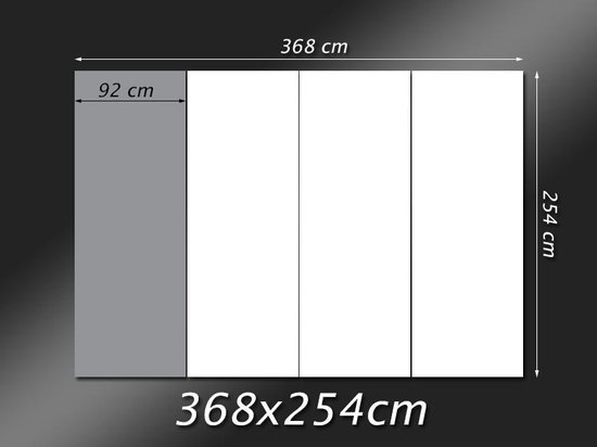 Papier peint photo Polaire | Design | Bleu gris | 368x254cm (lxh)