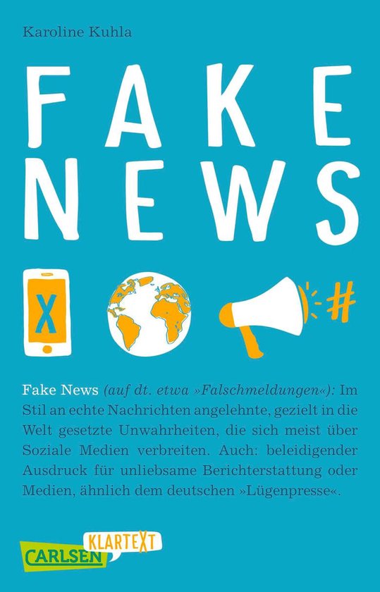 Carlsen Klartext - Fake News (Carlsen Klartext) - cover