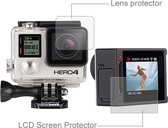 Screen protector Set GoPro Hero 4 Front + Back Compleet| Gehard Glas | Premium Kwaliteit
