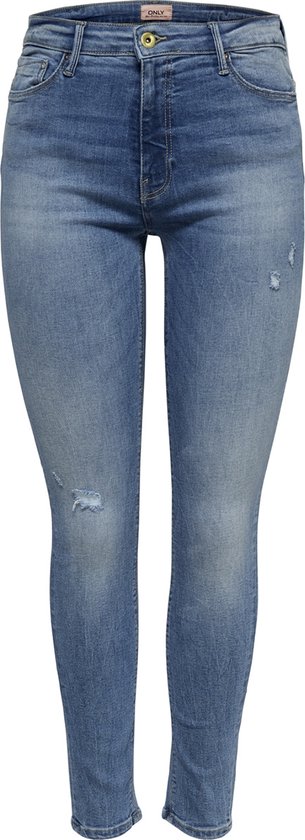 Only Paola High Waist Dames Skinny Jeans - Maat W26 X L30