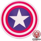 Captain America shield Avengers film cosplay PVC patch embleem met velcro