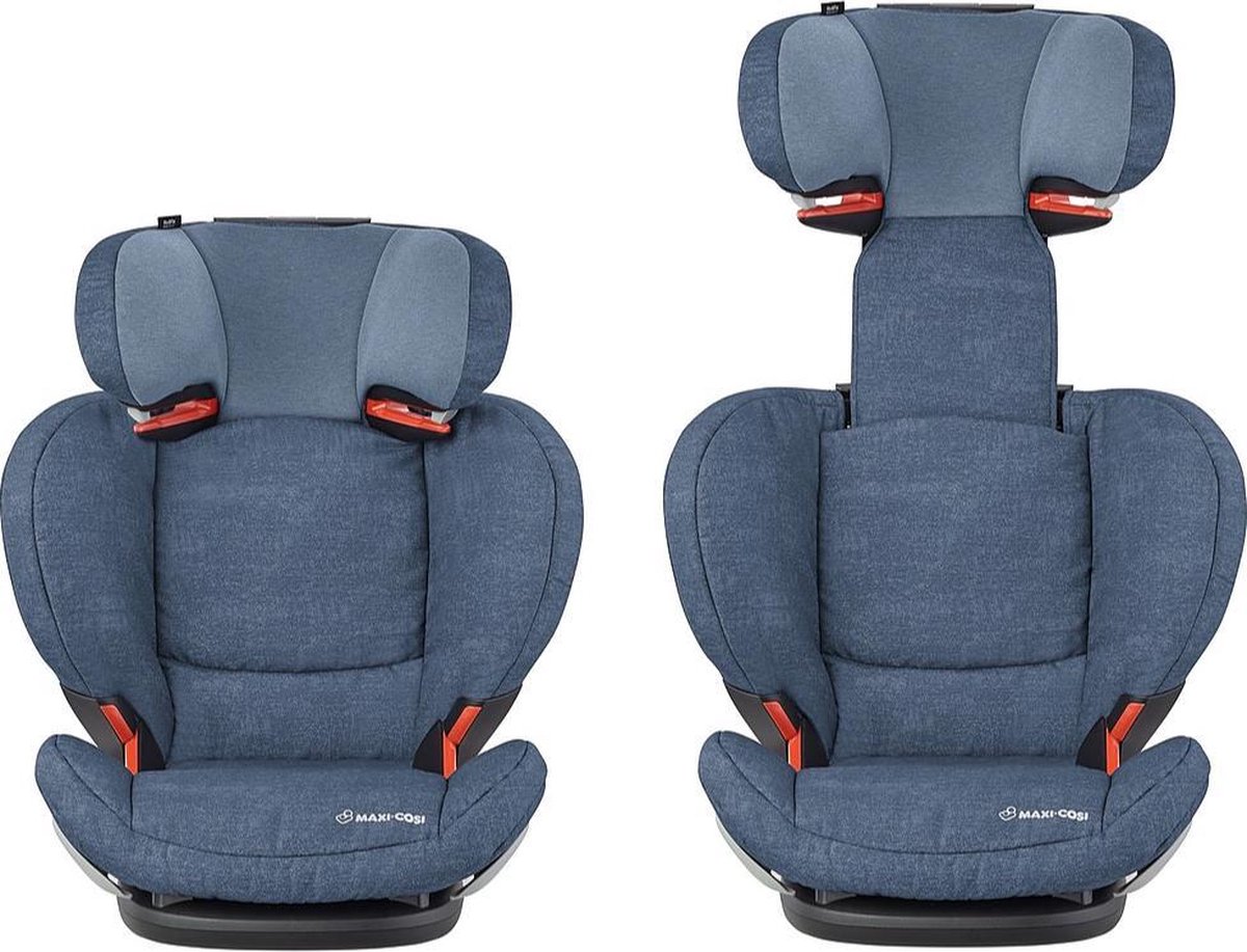 Maxi-Cosi RodiFix AirProtect Silla Coche Grupo 2/3 ISOFIX, 15 - 36 kg, Silla  Auto Reclinable, Crece con el Niño 3.5 - 12 Años, Color Nomad Blue (azul)