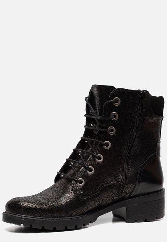 Feyn Veterboots zwart - Maat 37 | bol.com