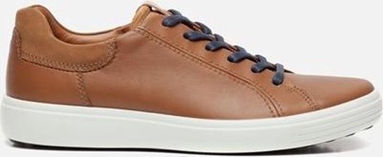 Ecco Soft 7 sneakers cognac - Maat 41 | bol.com