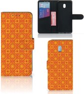 Xiaomi Redmi 8A Telefoon Hoesje Batik Orange