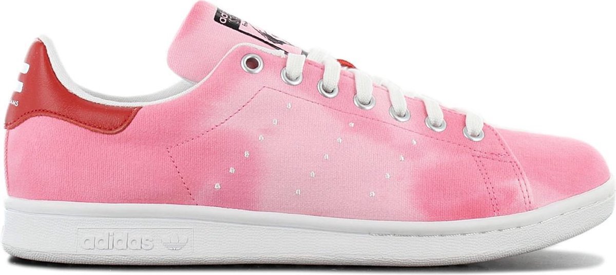 Adidas PHARRELL WILLIAMS HOLI PACK PW HU Stan Smith AC7044 Dames Sneakers  Sportschoenen Schoenen Roze-Rood - Schoenen.nl