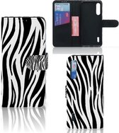 Xiaomi Mi A3 Telefoonhoesje met Pasjes Zebra