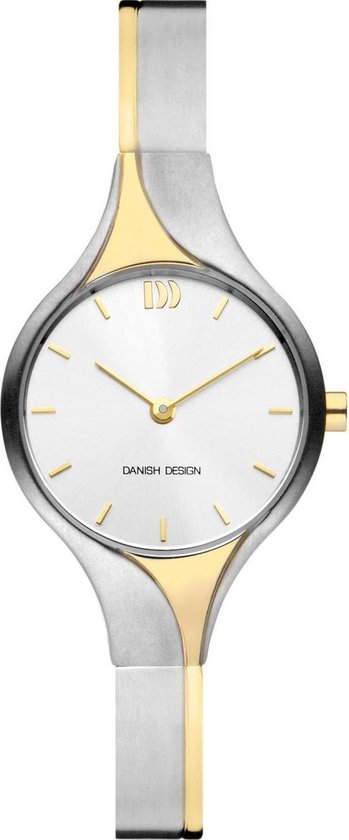 Danish Design Malva Horloge - Danish Design dames horloge - Bicolor - diameter 28 mm - Titanium