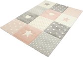 Vloerkleed Kinderkamer Pastel Kids 20339-255 Roze-200 x 290 cm