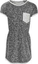 Minymo - sweat jurk - grijs - Maat 116
