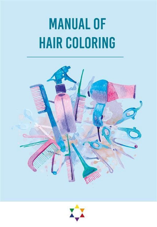 Manual of hair coloring ebook - cover