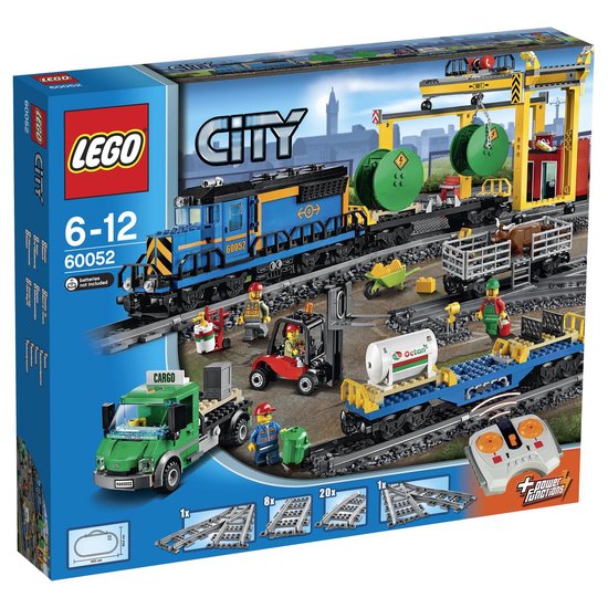 Christus Ver weg monteren LEGO City Vrachttrein - 60052 | bol.com