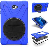 Samsung Galaxy Tab A 10.1 (2016/2018) Hand Strap Armor Case - Blauw