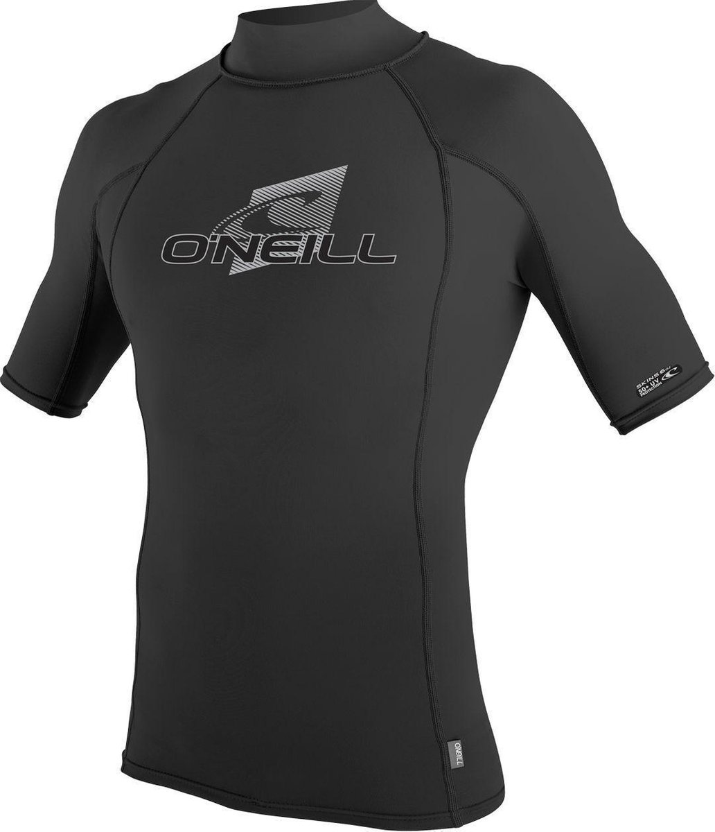 O’Neill UV-shirt voor heren met hoge hals Premium Rash Zwart
