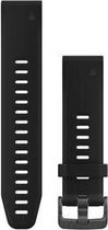 Garmin QuickFit Siliconen Horlogebandje - 20mm Polsbandje - Wearablebandje - Zwart