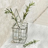 LOBERON Vaas, set van 4 Arbignon helder/zwart