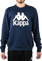 Kappa Sertum RN Sweatshirt 703797-821, Mannen, Marineblauw, Sporttrui casual maat: XL