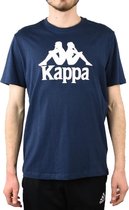 Kappa Caspar T-Shirt 303910-821, Mannen, Blauw, T-shirt maat: M EU
