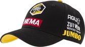 AGU Podium Cap Pet Team Jumbo Visma - Zwart - One Size