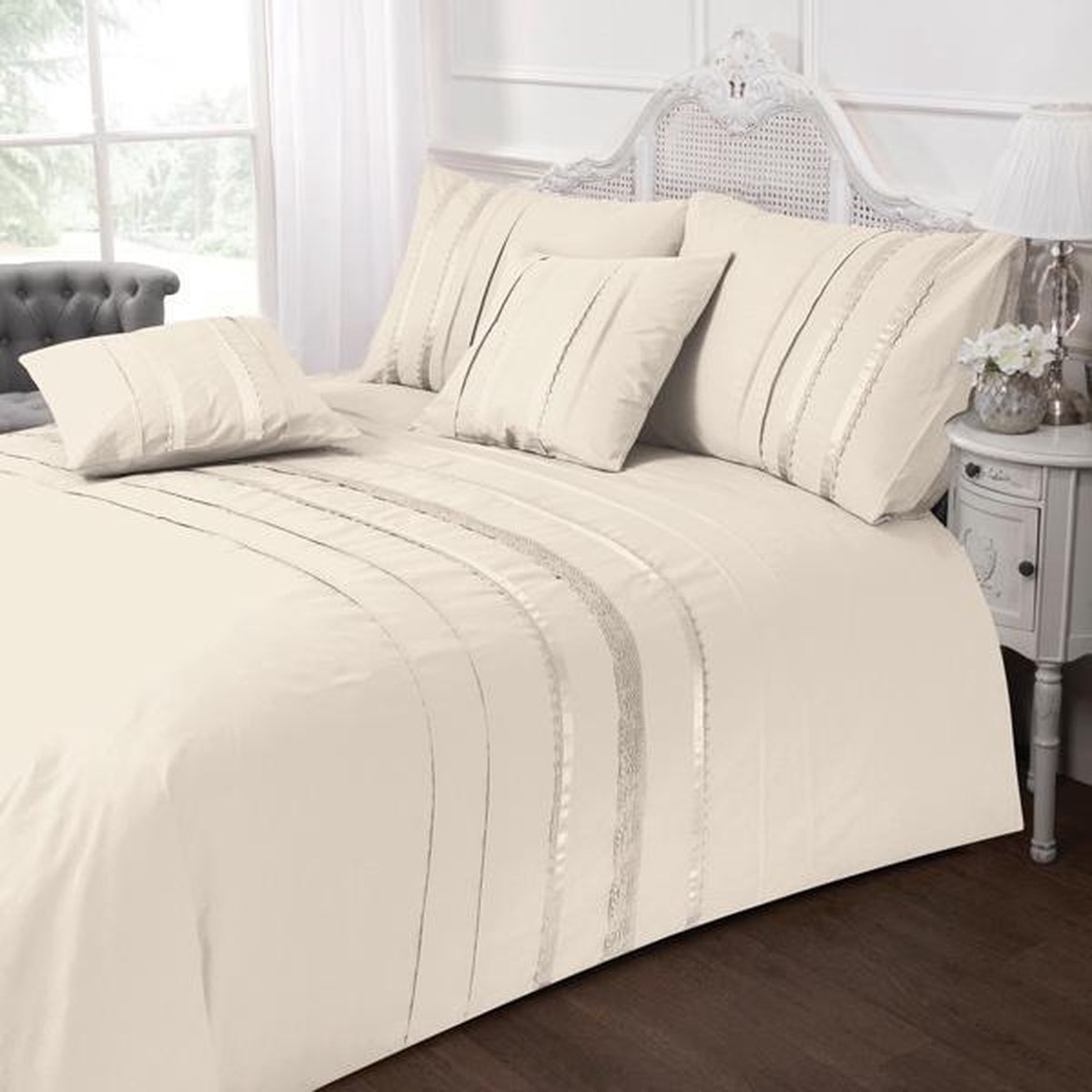 Beau Maison - Saint Paul - Off White - Lits Jumeaux - 240 x 200/220 cm