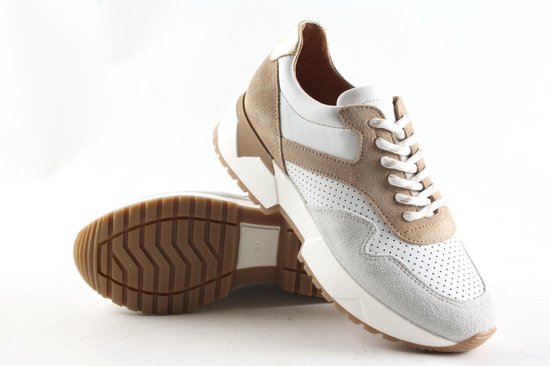 DWRS Krakau Bikerboots Beige - De Roos Schoenen Breda