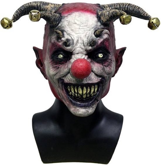 Horror Clown masker 'Jingle Hell' | bol