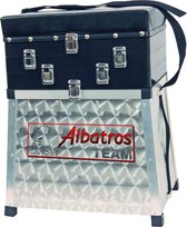 Albatros zitmand -zitkoffer-viskoffer aluminium 3-ladig
