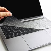 Macbook Pro 13 A2289 / MacBook Pro 16 A2141 - Toetsenbord  cover beschermer - TPU keyboard protector -  US Toetsenbord Indeling - Transparant