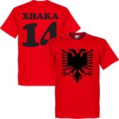Albanië Adelaar Xhaka T-Shirt - XS