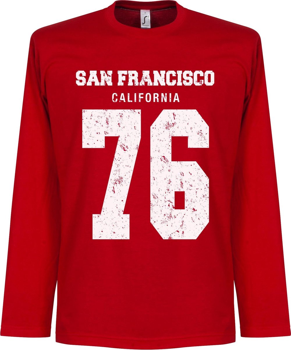 1000x1200.jpg San Francisco '76 Longsleeve T-Shirt - S - Afbeelding 1