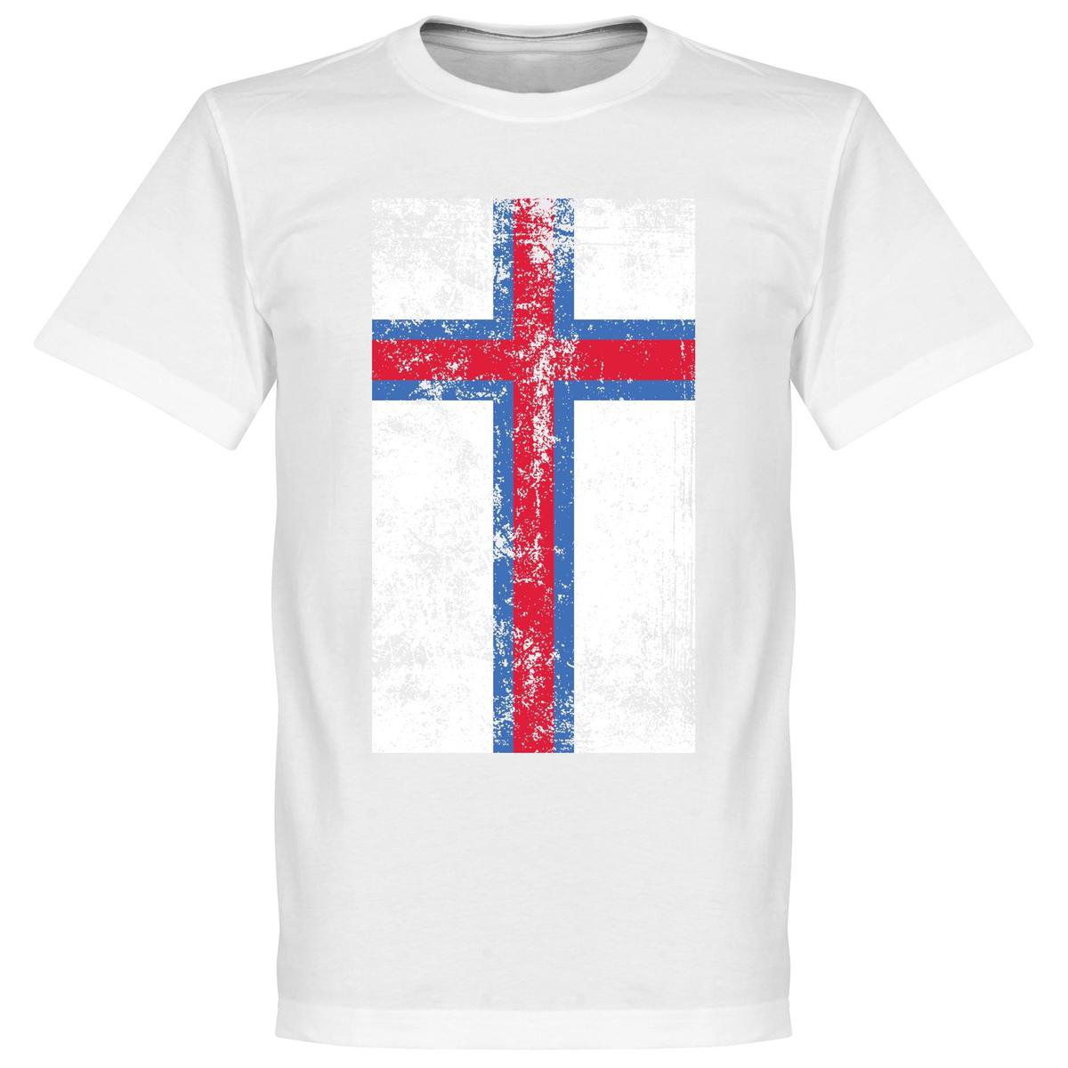 1200x1200.jpg Faroër Eilanden Flag T-Shirt - 3XL - Afbeelding 1