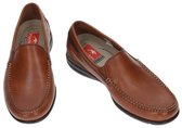 Fluchos -Heren -  cognac/caramel - mocassins - maat 39