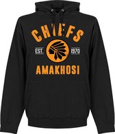 Kaizer Chiefs Established Hooded Sweater - Zwart - S