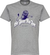 Millwall We Fear No Foe T-Shirt - Grijs - S