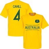 Australië Cahill 4 Team T-Shirt - Geel - XXXL